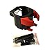 Crusar Car Two-In-One Design Cup Holder And Bottle And Cellphone Holding Togather Air Outlet Palced Car Van Vehicle Universal Usage Red
