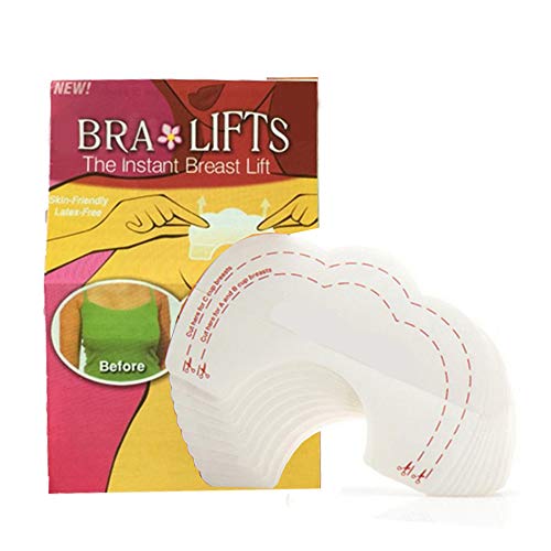 Superwin Breast Lifting Sticker Invisible Tape Bra Push up Sticker Breast Nipple Cover Paste Tape 50 Pcs