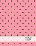 2019-2020 Planner Weekly and Monthly 8.5 x 11: Polka Dots Pink Calendar Schedule Organizer and Journ by Light Feather Journals