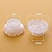 FAMILIFE 100 Pack Individual Eyelashes Extension Volume Lashes Fan New Design Speed Making Lashing Fan Glue Holder Supplies Tools