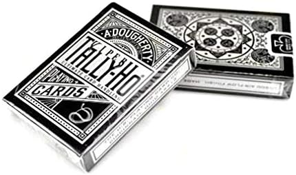 Tally-Ho Black Viper Deck – Schwarzes Kartenspiel Mit Fan Back Design