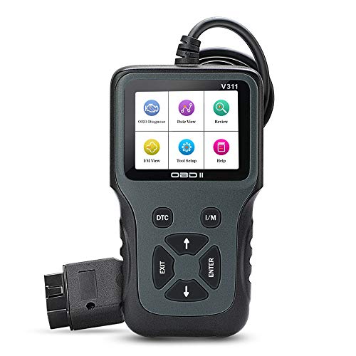 MANLI OBD2 Scanner,Professional Enhanced OBDII Diagnostic Code Reader Color Display with 2.8" Car Diagnostic Scan Tool Vehicle Check Engine Light Analyzer