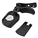 Rowin Clip-On Tuner for Guitar Bass Ukulele Chromatic Violin Included Battery Black