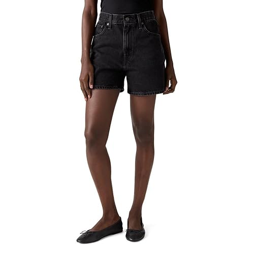 Levi's Women's Cinch Mid-Thigh Short, (New) Open Mind (Non Stretch), 34