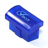 AUTOS-FAMILY Blue MINI Viecar 2.0 Bluetooth OBDII Car Auto Diagnostic Scanner Tool For Android/Windows