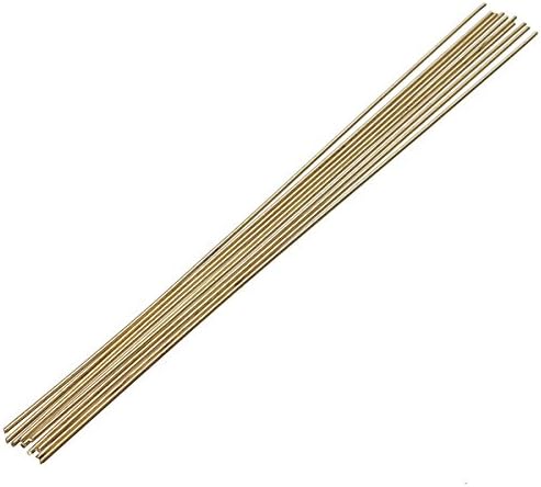 10pcs 1 6x250mm Hs221 Brass Welding Brazing Rods Amazon Com