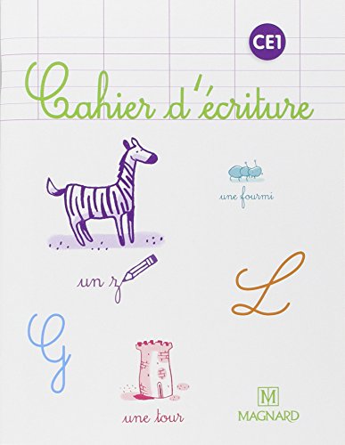 Cahier d'ecriture CE1 (French Edition) by Laure Dumesnil