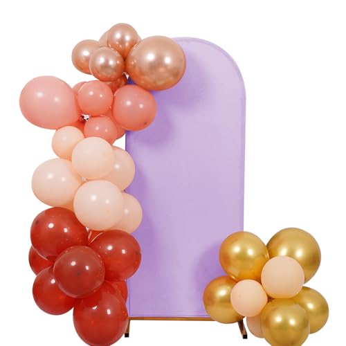 Peomeise Wedding Arch Cover,lavender Arch Backdrop