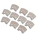 Lsgoodcare 10pcs Full Size 4/4 Violin Maple Bridge Violin Parts