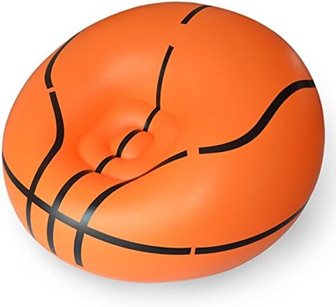 Fashion Inflatable Sofa Soccar Football Self Bean Bag Chair Portable Outdoor Garden Sofa Living Room Furniture Corner Sofa (basketball)