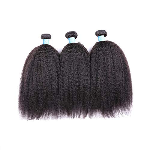 BLY-Mongolian-Kinky-Straight-Virgin-Human-Hair-3-Bundles-Weft-Yaki-Human-Hair-8A-Unprocessed-Natural-Black-Hair-Extensions-Weave10-12-14inches