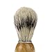 SANNYSIS Shave Shaving Professional Barber Salon Razor Brush Wood Handle Tool Yellow