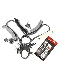 MOCA - Kit de cadena de sincronización para Dodge Dakota y Jeep Grand Cherokee Liberty & Ram 1500 y Mitsubishi Raider 3.7L V6 SOHC 12 Valve K