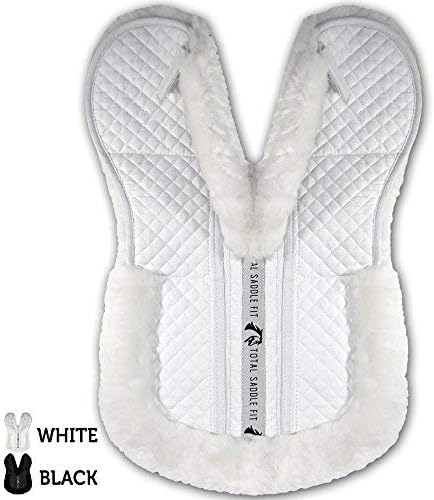 Total Saddle Fit - Six Point Saddle Pad - Wither Freedom Sheepskin Half Pad
