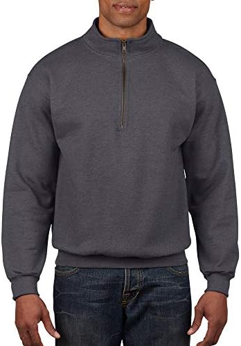 gildan vintage quarter zip sweatshirt