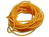 GM&BW 33FT, 2X5mm Slingshots Bands ---Elastic Natural Latex Tube with Ultimate Elongation of 700% --- Accessories for Making Professional Hunting Slingshot or Catapult for Fishing Competition