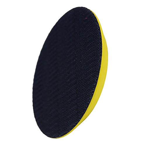 Chemical Guys BUFLC_BP_DA_5 Dual-Action Hook and Loop Molded Urethane Flexible Backing Plate (5 Inch), Yellow