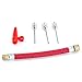 Gimiton Pump Needle Inflator Adapter Kit 5pcs Needle Valve Connector Pump Adaptor Set for Inflating Sports Balls, Fitness Gear