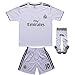 textface 2018/2019 Real Madrid #10 Modric Kids Home Soccer Jersey & Shorts Youth Sizes