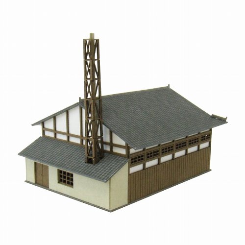 Bathhouse and Petit ? miniature 1/220 (Paper)