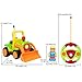 RC Radio Control Truck Toy for Toddlers Kids, Remote Control Truck with Sound, Green