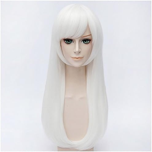 Anime Long Gray Shimakaze Cosplay Costume Party Wigs+free Wig Cap