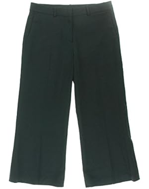 Theory Womens Inza Wool Blend Solid Dress Pants