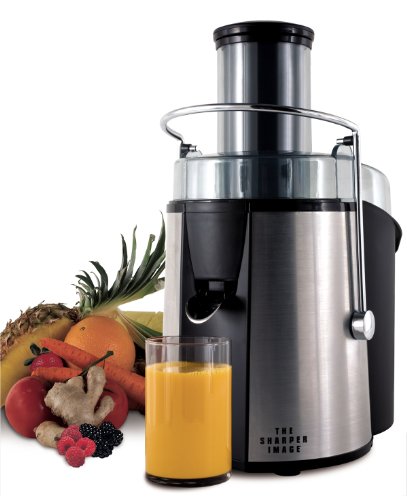 The Sharper Image 8021SI Stainless-Steel 700-Watt Super Juicer