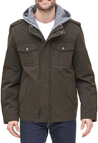 Cole Haan Wool Melton Stand Collar Jacket With Patch Pockets Black