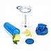 Acquablend Kids Premium 11oz Flip-Top Fruit Infuser Water Bottle. Get Your Kids Creating Their Own Naturally Flavored Fruit Infused Water, Juice, Iced Tea & Sparkling Beverages (Blue)