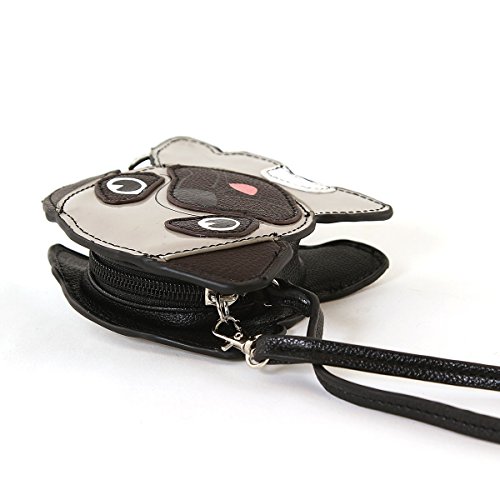 Sleepyville Critters-Pug Puppy Zippered Coin Purse - Thumbnail 4
