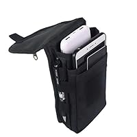 Large Smartphone Pouch, Cell Phone Holder, Tactical Phone Holster, Multi-Purpose Tool Holder, Tactical Carrying Case Belt Loop Pouch Men