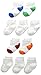 Fruit of the Loom Boy's 10 Pack Ankle Socks, Assorted