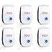 Bocianelli 2019 Upgrated Ultrasonic Pest Repeller 6 Pack, Pest Control Ultrasonic Repellent, Electronic Insects & Rodents Repellent for Mosquito, Mouse, Cockroaches,Rats,Bug, Spider, Ant