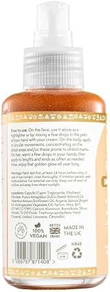 Nature Spell Go for Gold Dry Shimmer Oil 100ml Argan Coconut Vegan view 9