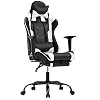 Gaming Chair Ergonomic Computer Racing Style Office Chair Adjustable High Back Gamer Chair for Home Office with Footrest…