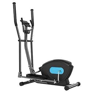 XIAOWEI 3 in 1 Magnetic Control Cross Trainer Gym Household Portable Small Ultra Quiet Equipment Space Walker Machine Elliptical Machine Spinning Treadmill Exercise Bike