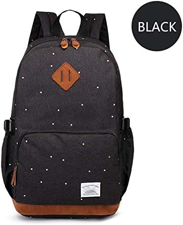 Laptop Backpack, 15.6 Inch Water Resistant School Rucksack, Casual Daypack for Travel/Business/College/Men/Women (black)