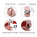 Vantic Collapsible and Reusable Silicone Straws, Portable Folding Drinking Straws, BPA Free with Travel Case & Cleaning Brush, Suitable for 20 or 30 oz Tumblers-Pink&Blue Case