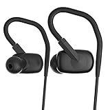 F-HeeBin Bluetooth Headphones Lightweight V4.1 Wireless Sport Stereo In-Ear Noise Cancelling Sweatproof Headset 8-Hour Playing Time with Mic, Premium Bass Sound, Secure Fit for Running (Black)