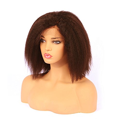 HairPR-Full-Lace-Wigs-human-hair-for-black-women-Kinky-Straight-Indian-Hair-100-Virgin-Remy-Human-Hair-Wig-Brown-14-inches