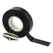 10 Pack of Mighty Gadget (R) Professional Grade UL Listed Black Color PVC Electrical Tapes with Durable Rubber Based Adhesive, Rated up to 600 Volts and 176 °F - Dimensions: 3/4” (W) x 60 Feet (L)
