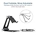 iKsee Cell Phone Stand, Adjustable Phone Stand, Dual Foldable Cell Phone Holder, Cradle, Dock for 4-10