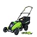 Greenworks 19-Inch 40V Brushless Cordless Lawn Mower, 4.0 AH & 2.0 AH Batteries Included 2500502 primary