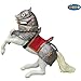 Armoured Reared Up Horse Red