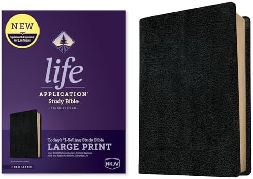 NKJV Life Application Study Bible, Third Edition, Large Print