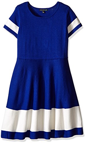 My Michelle Big Girls Knit Short Sleeve Sweater Dress White | Desertcart  Barbados
