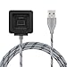 Henoda Replacement USB Cable for Fitbit Blaze (1PCS Black Gray Charger)