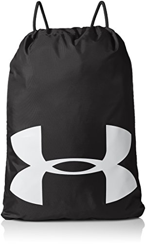 Under Armour Unisex Ozsee Elevated Reflective Sackpack, Black (001)/Reflective, One Size