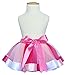 EachWell Little Girls Layered Rainbow Ribbon Tutu Skirt Dress Ballet Tiered